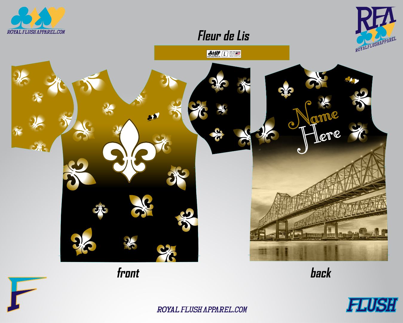 Fleur de Lis Jersey